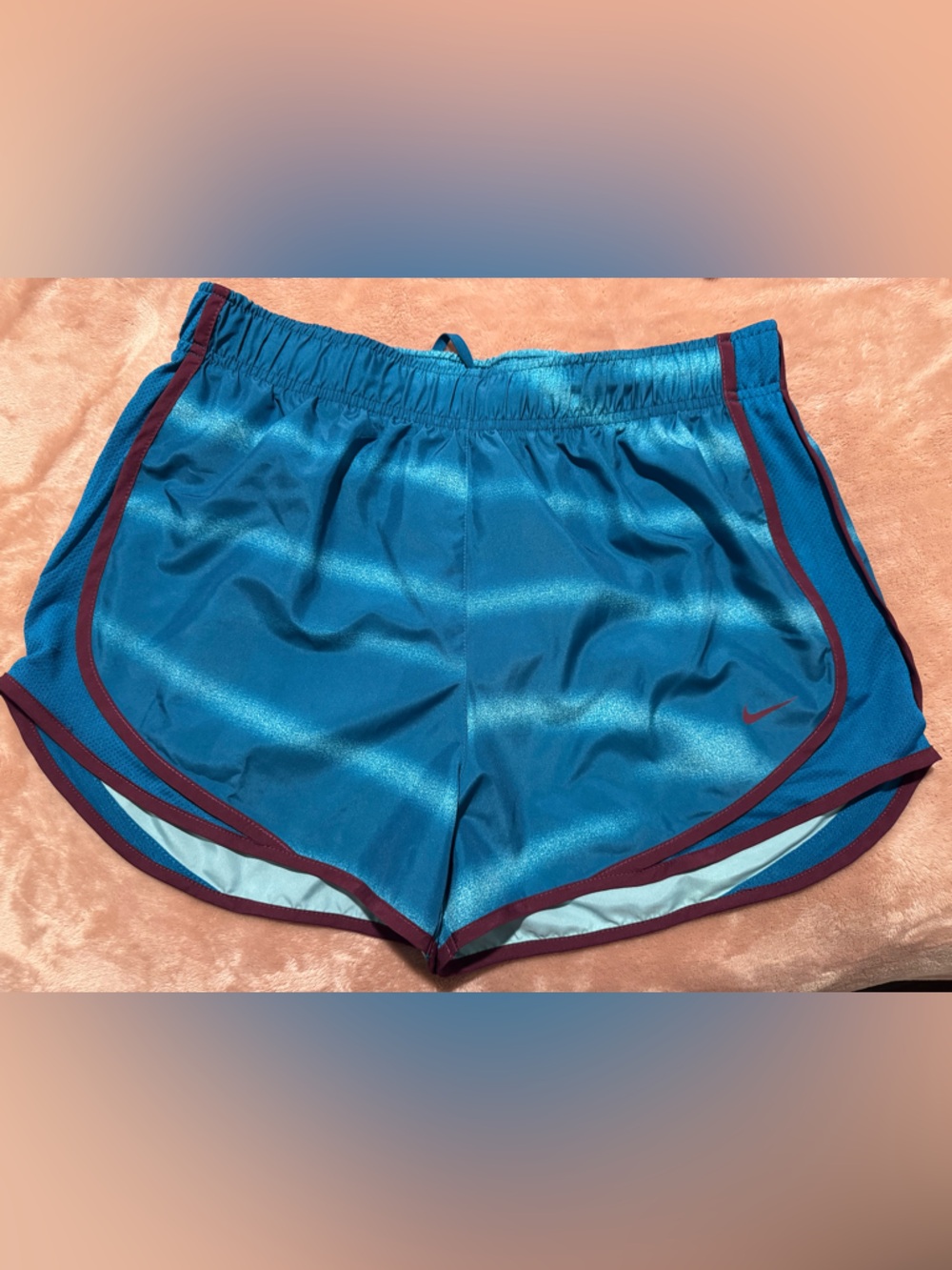 NWT Nike Tempo Dri-Fit 3” Running Shorts, Teal Blue, Size L